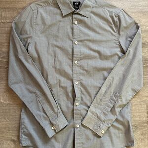 H&M Men's Gray Shirt
